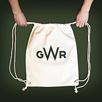 GWR Natural Cotton Drawstring Bag